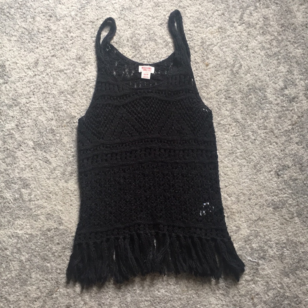 NWOT mossimo fringe tank